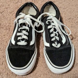 Black Old Skool Stacked Vans